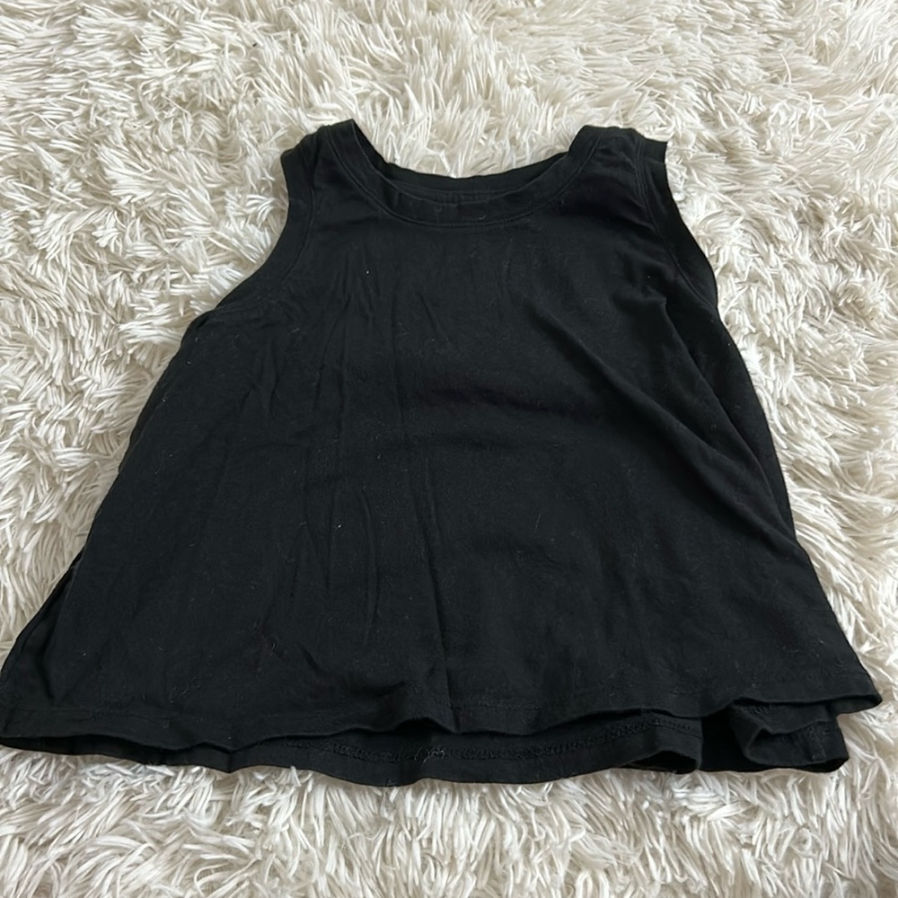 Kids gap brand, black tank top